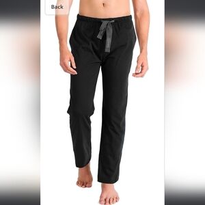 David archy men's cotton pajama bottoms medium new